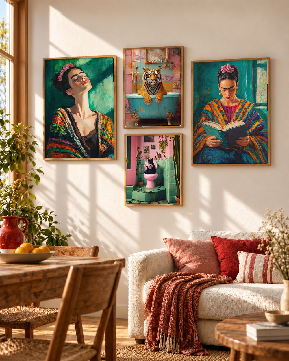 Set de 0 cuadros decorativos que combinan
