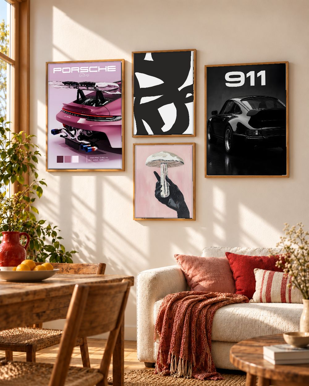 Set de 0 cuadros decorativos que combinan