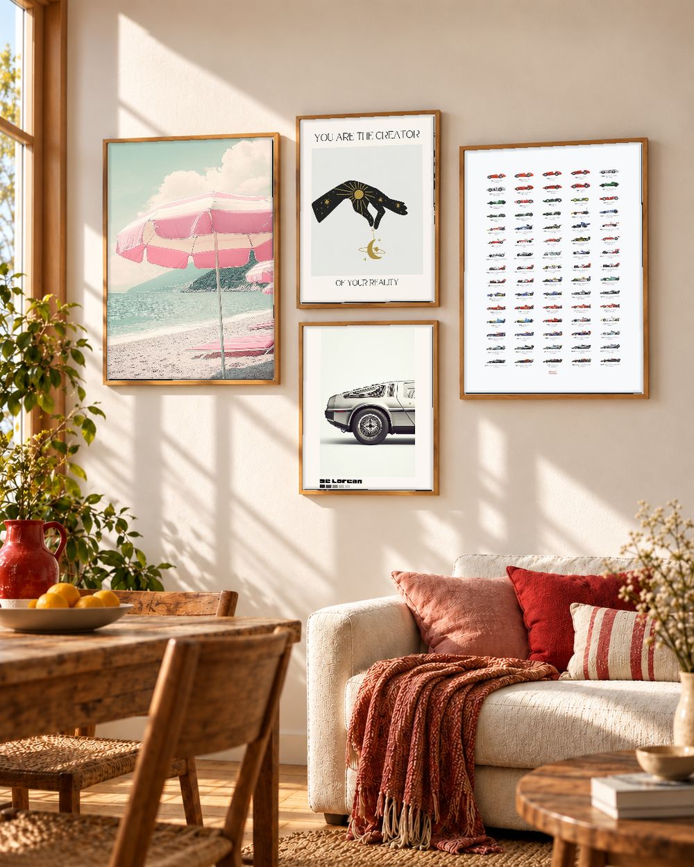 Set de 0 cuadros decorativos que combinan