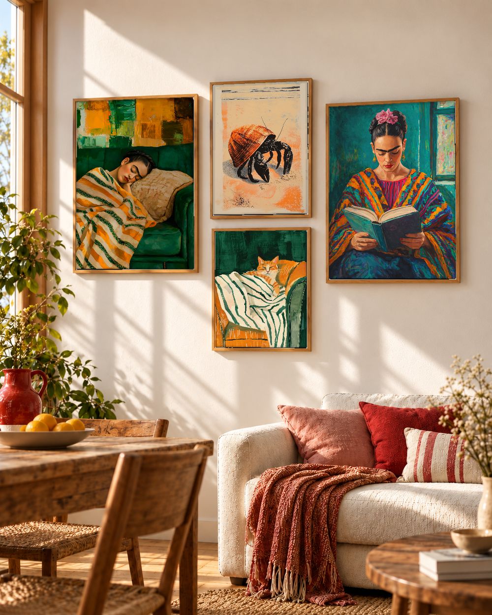 Set de 0 cuadros decorativos que combinan