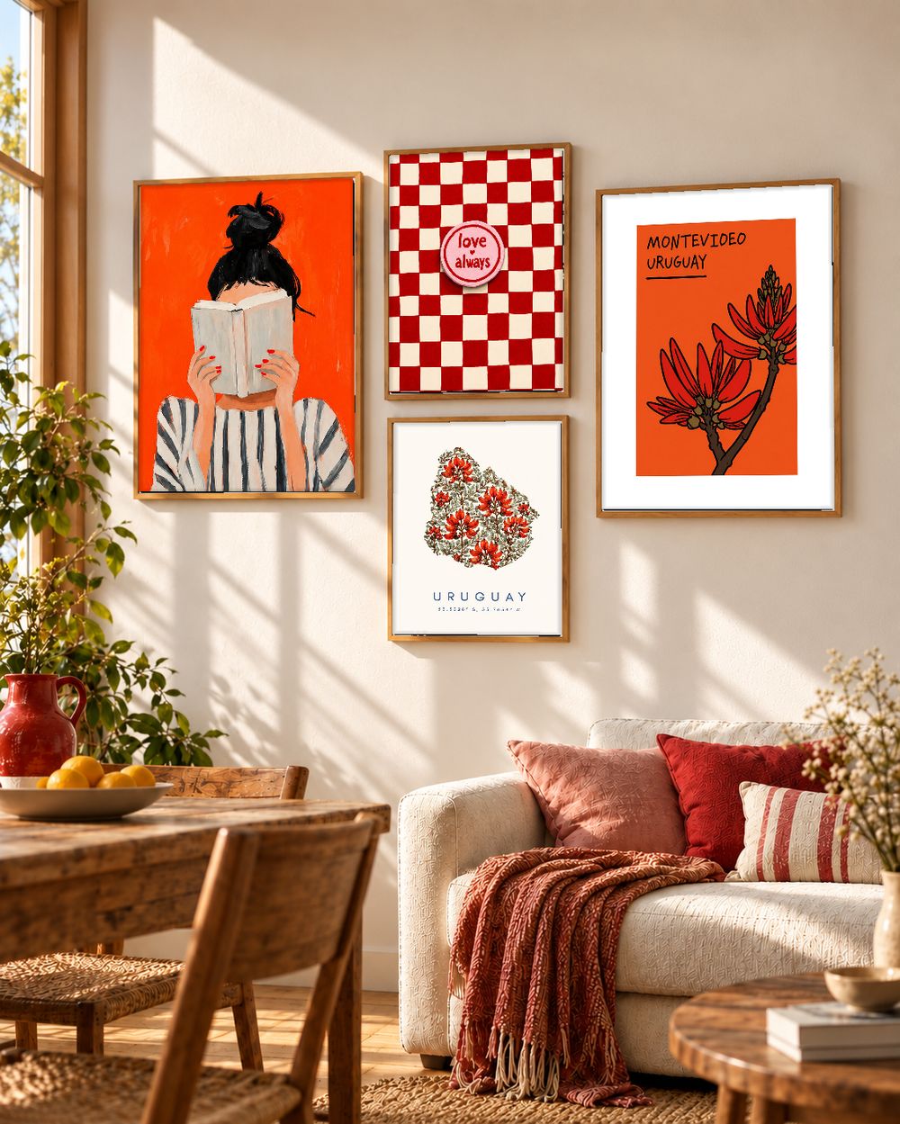 Set de 0 cuadros decorativos que combinan
