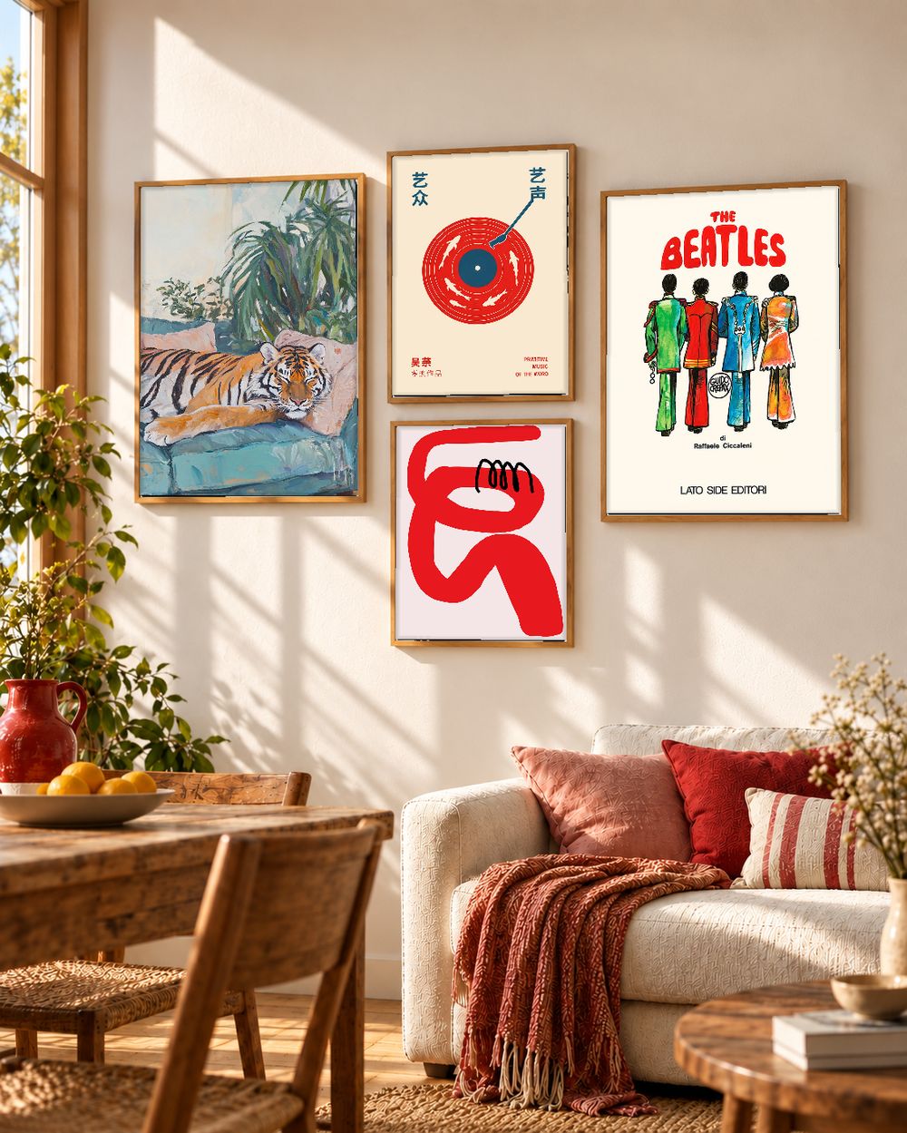Set de 0 cuadros decorativos que combinan