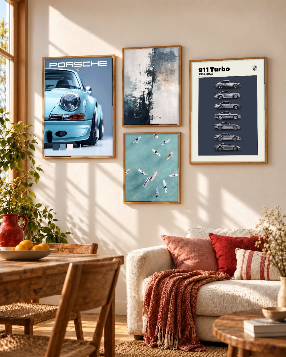 Set de 0 cuadros decorativos que combinan
