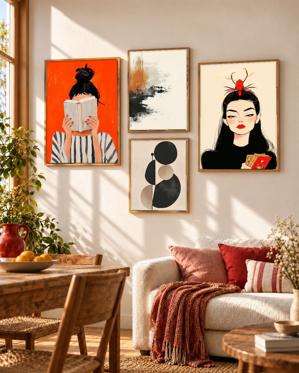 Set de 0 cuadros decorativos que combinan