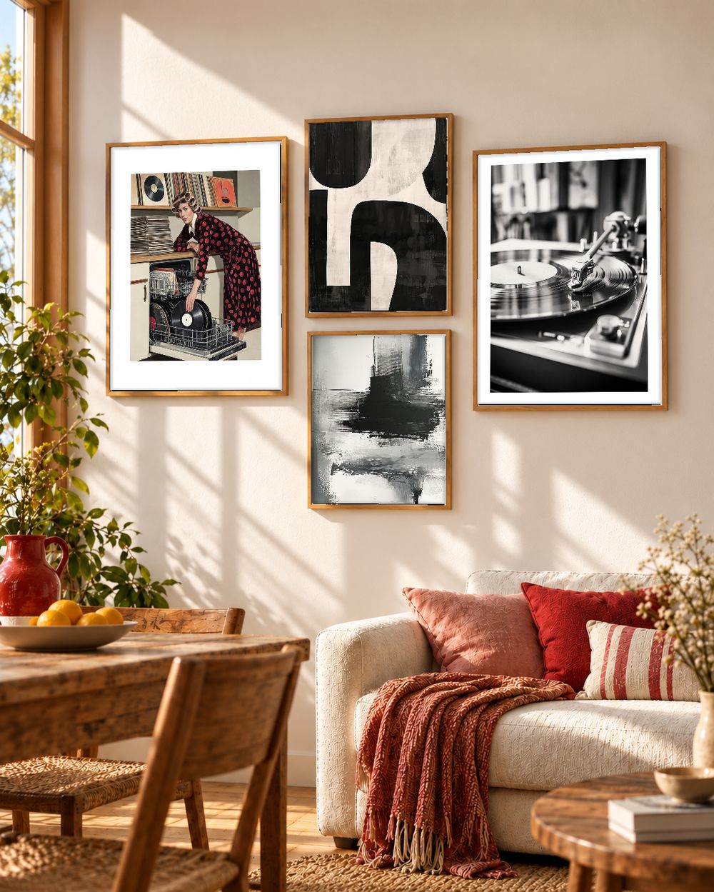 Set de 0 cuadros decorativos que combinan