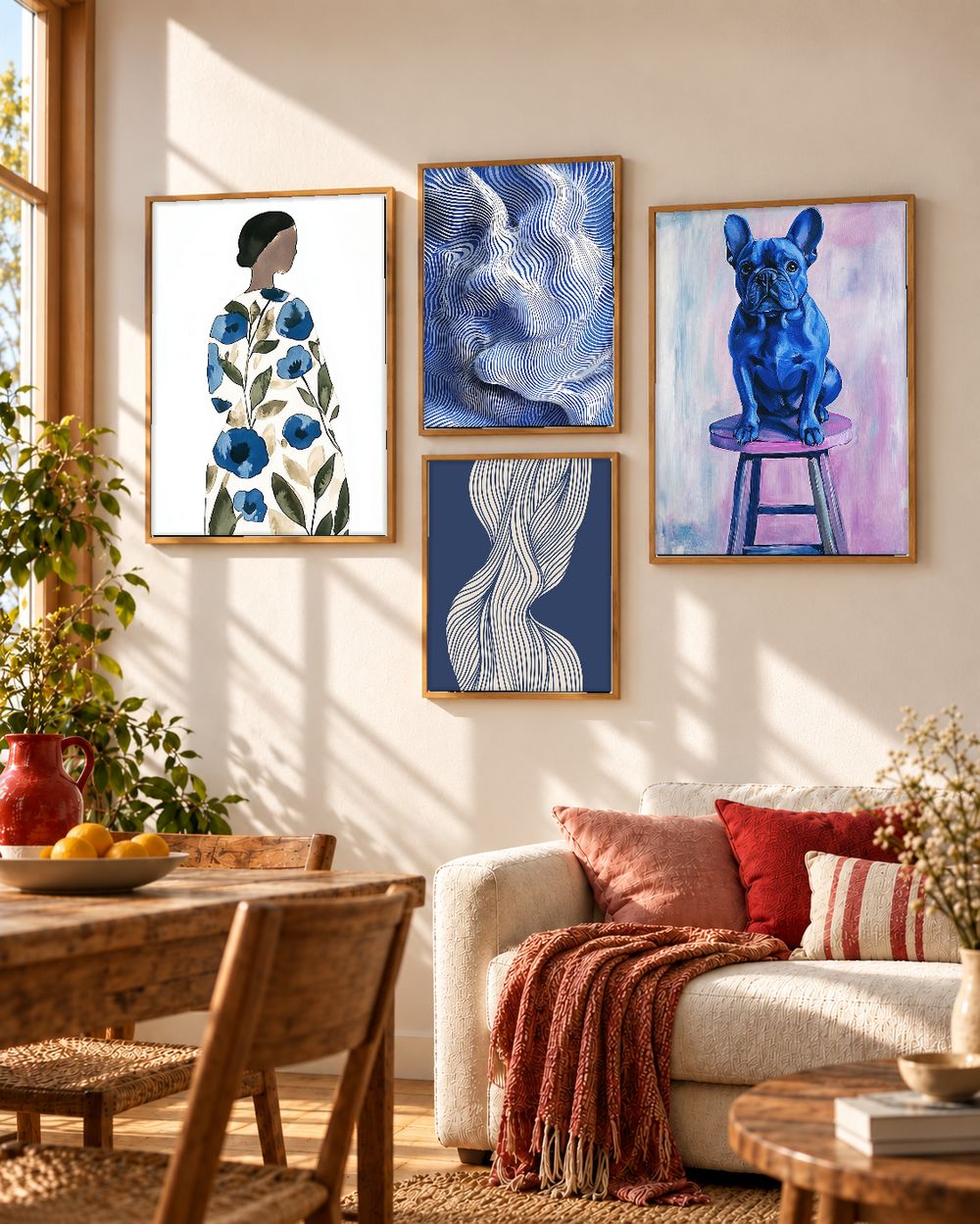Set de 0 cuadros decorativos que combinan