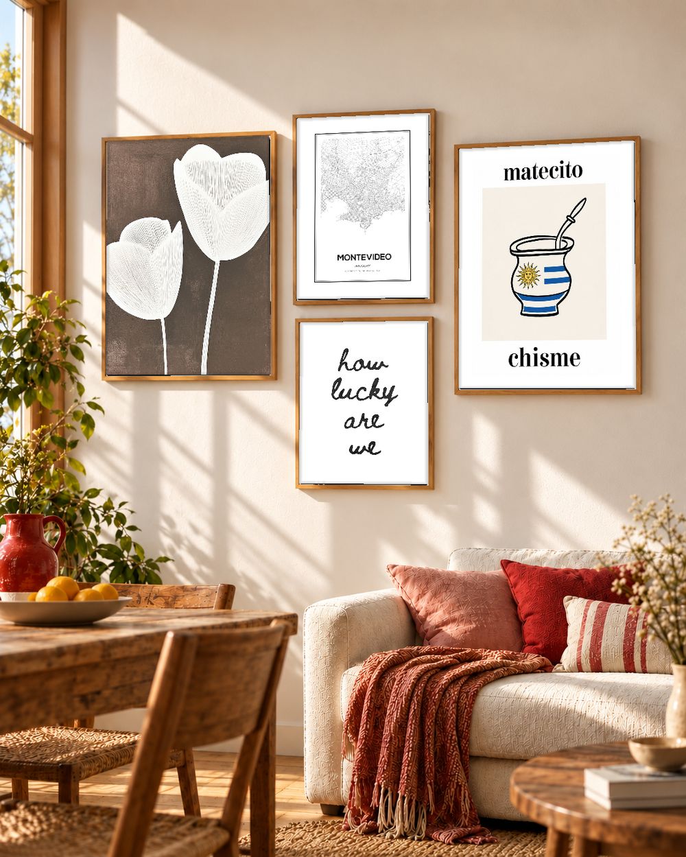 Set de 0 cuadros decorativos que combinan