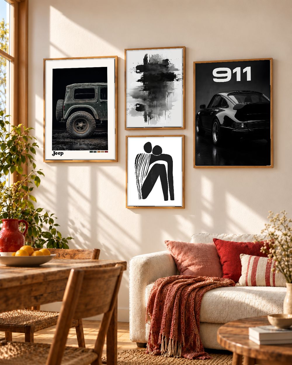 Set de 0 cuadros decorativos que combinan