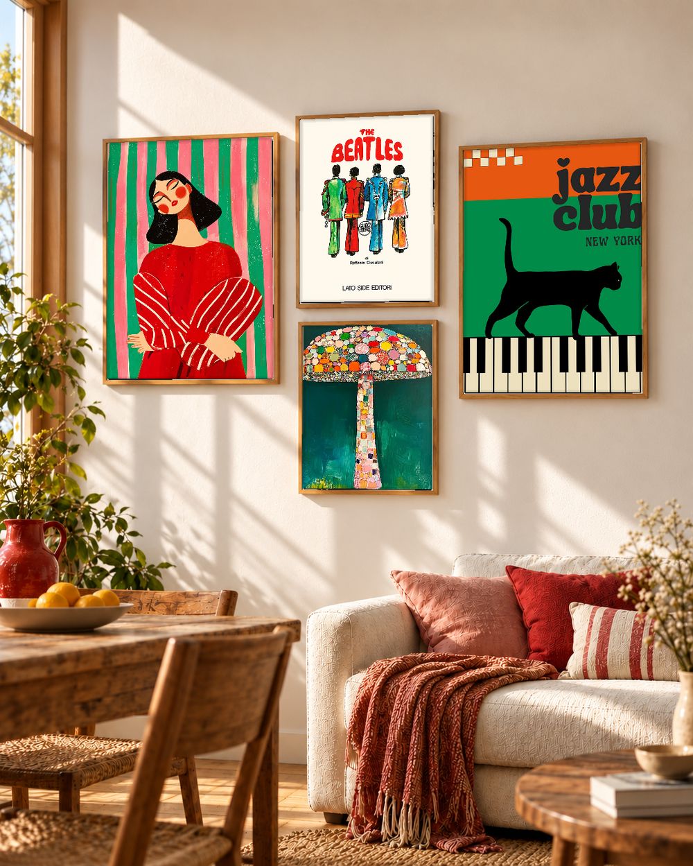 Set de 0 cuadros decorativos que combinan