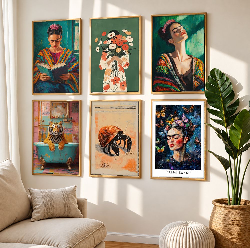 Set de 0 cuadros decorativos que combinan