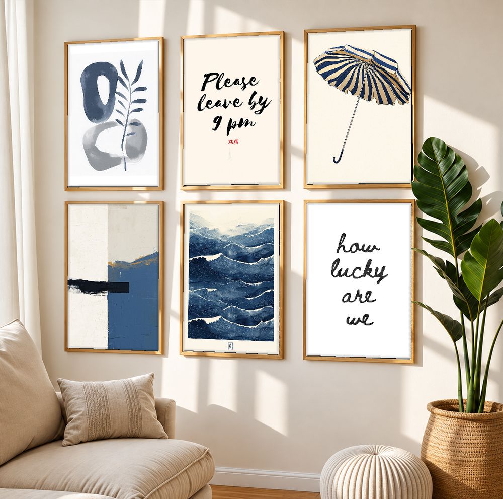 Set de 0 cuadros decorativos que combinan