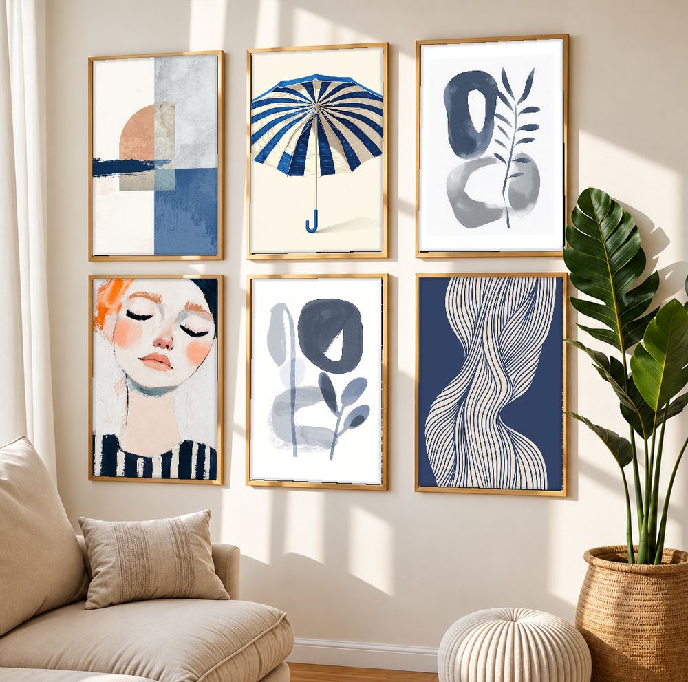Set de 0 cuadros decorativos que combinan