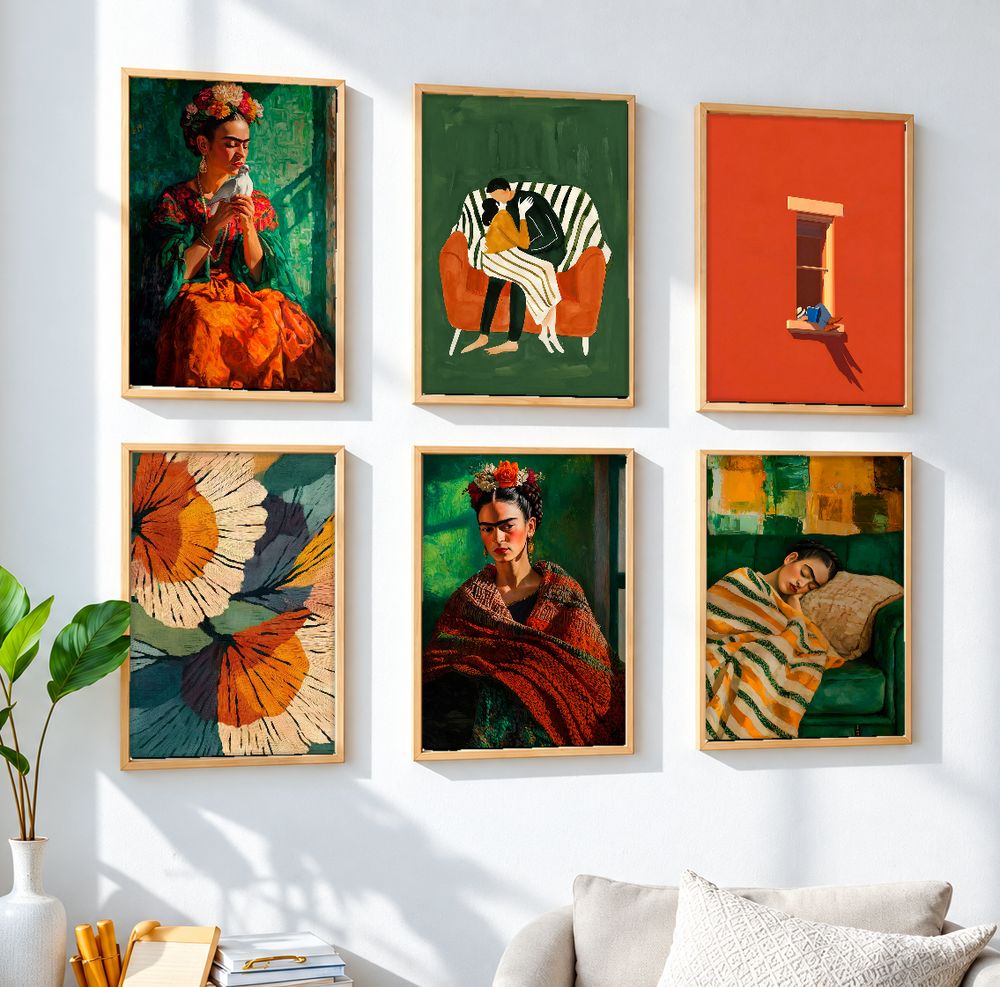 Set de 0 cuadros decorativos que combinan