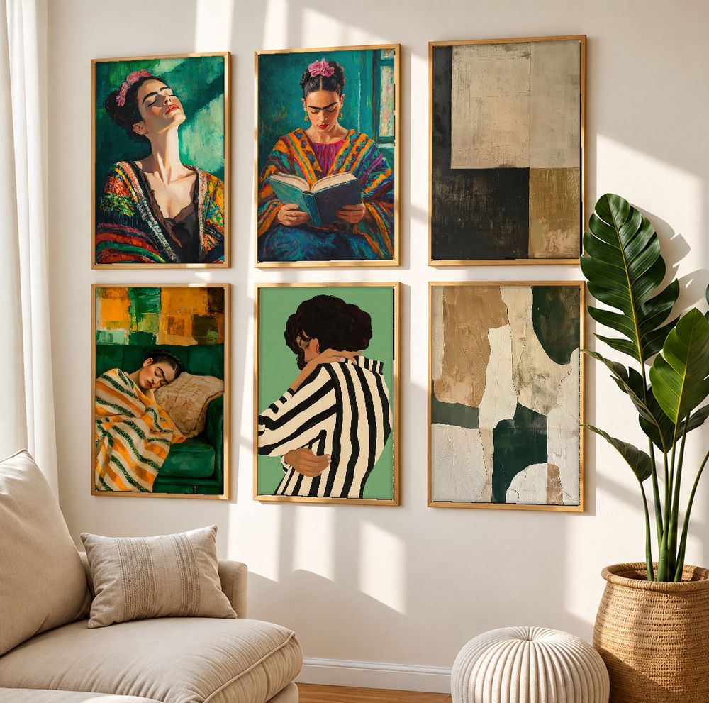 Set de 0 cuadros decorativos que combinan