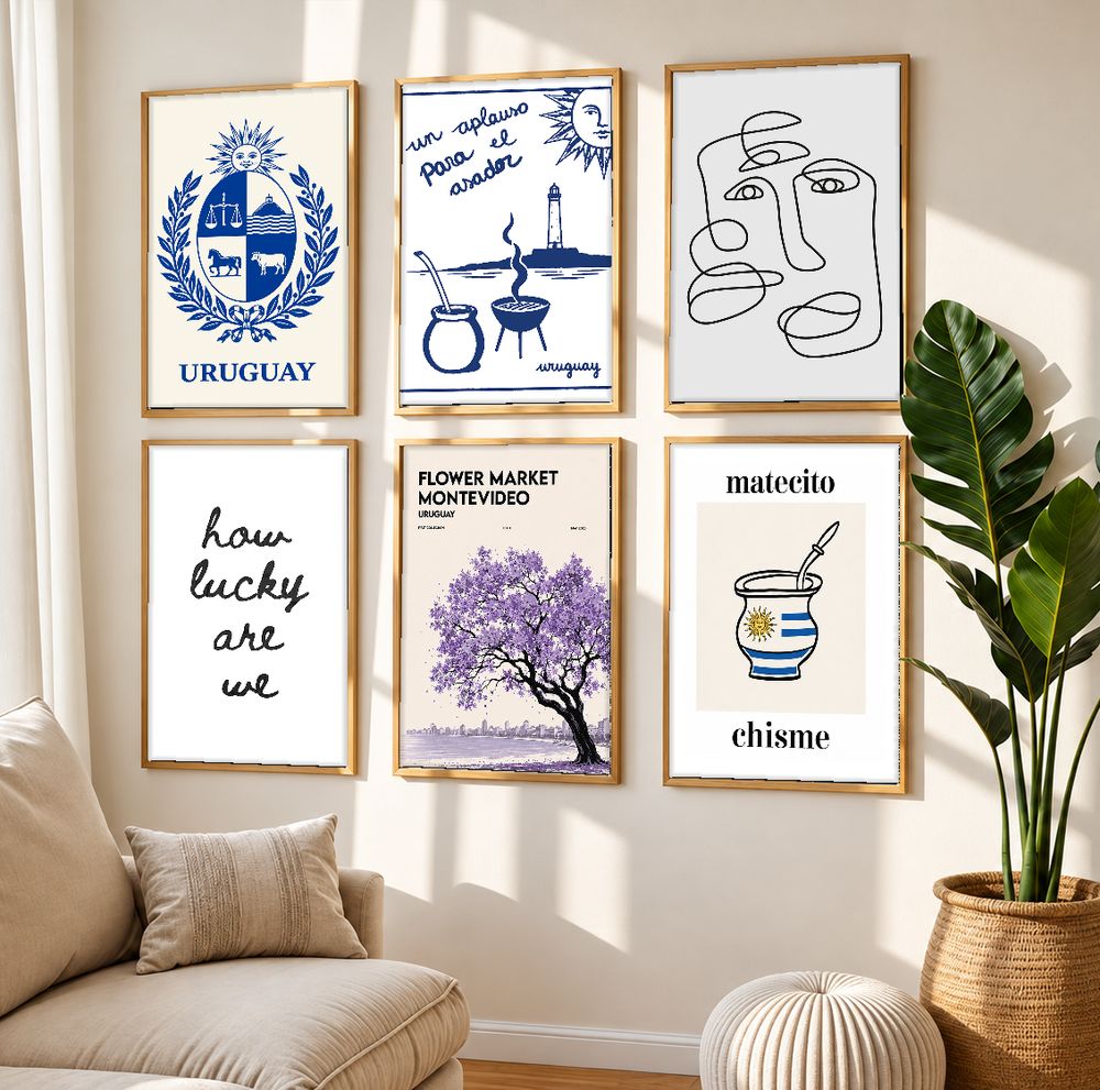 Set de 0 cuadros decorativos que combinan