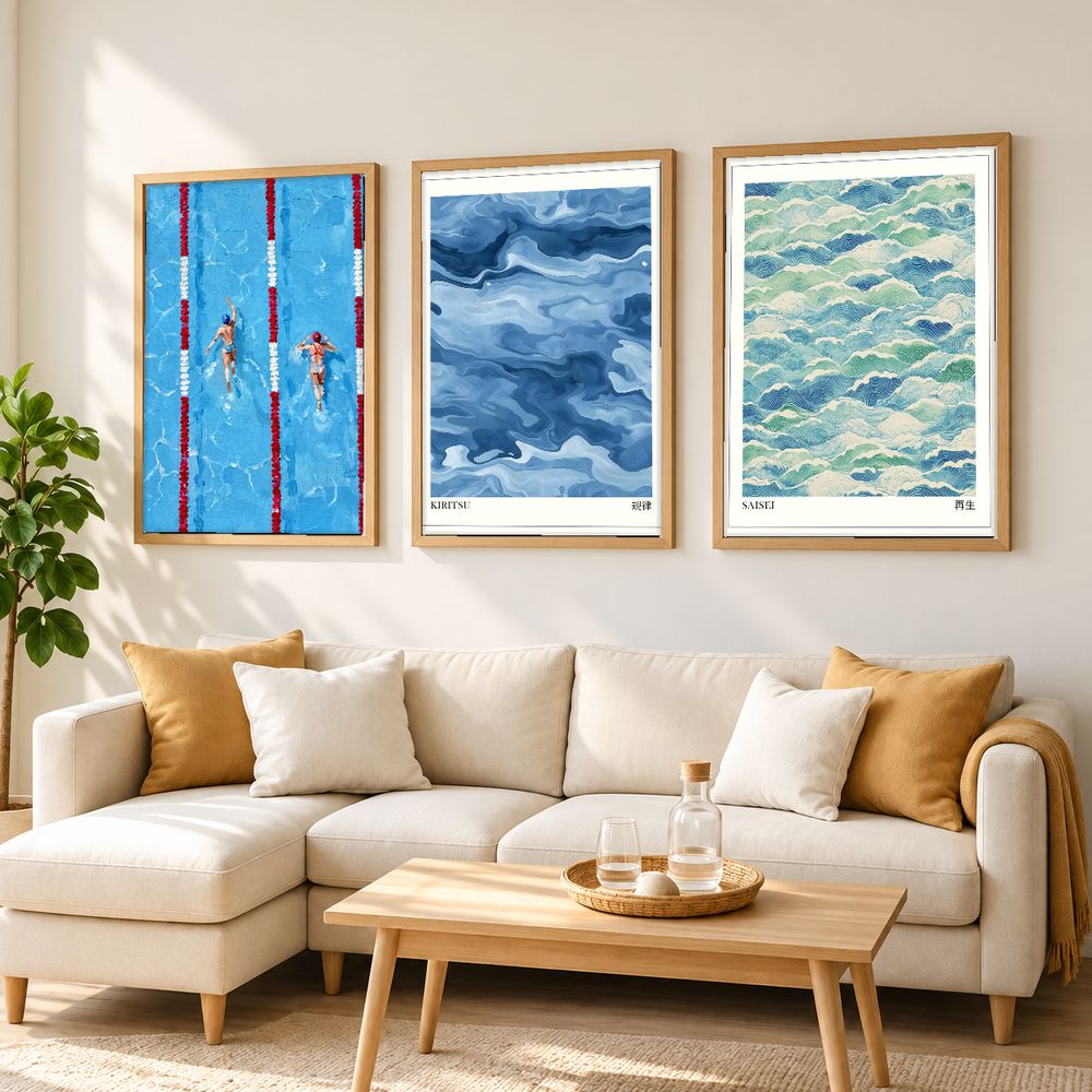 Set de 0 cuadros decorativos que combinan