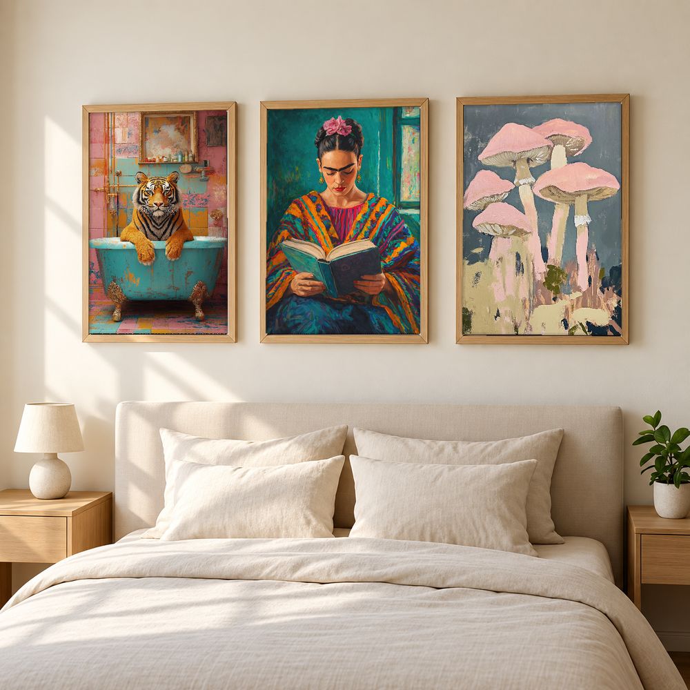 Set de 0 cuadros decorativos que combinan