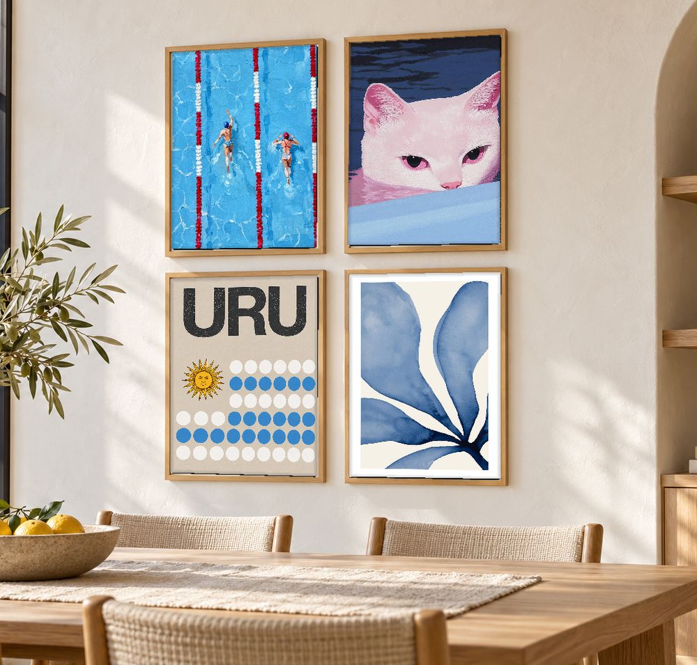 Set de 0 cuadros decorativos que combinan