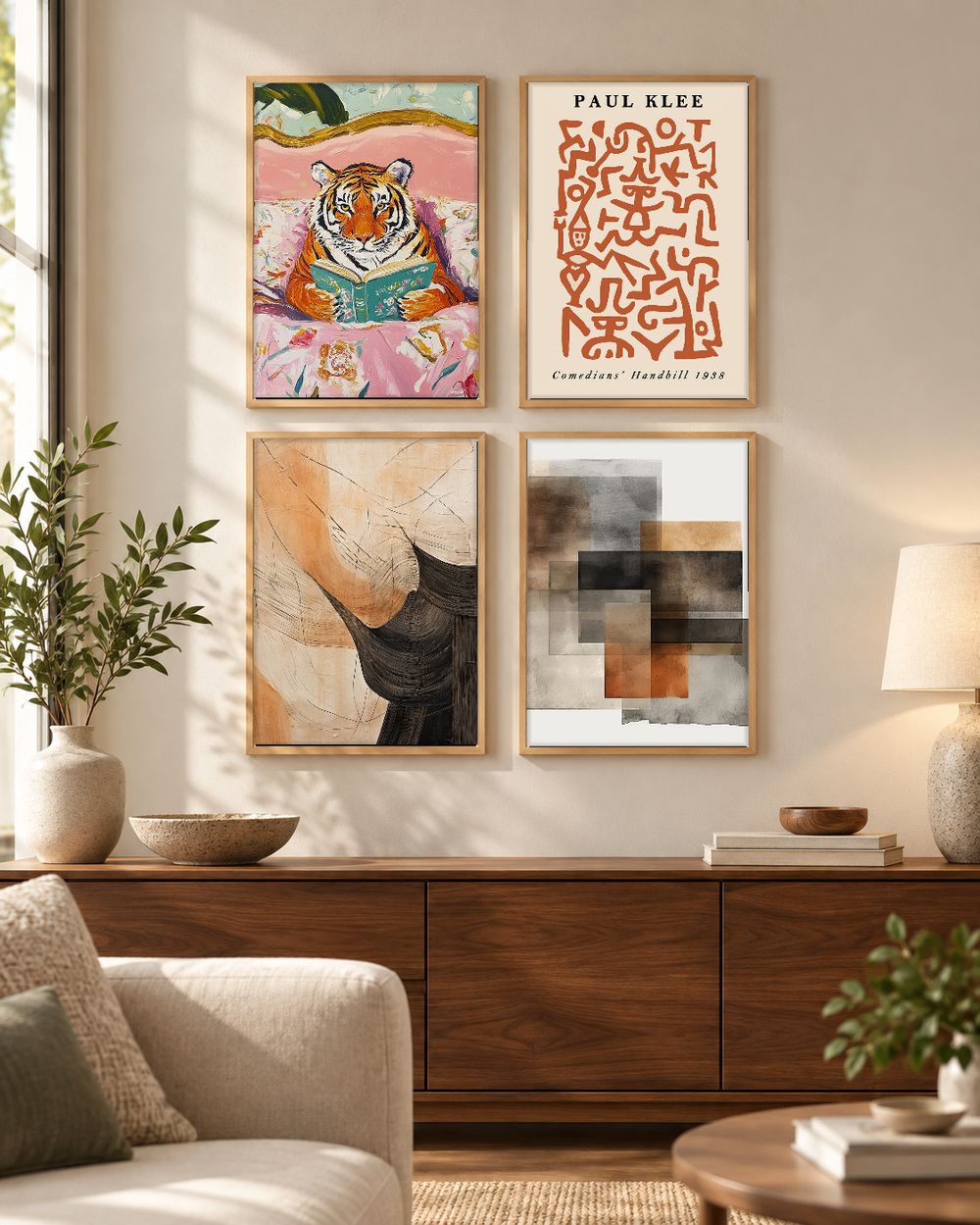 Set de 0 cuadros decorativos que combinan
