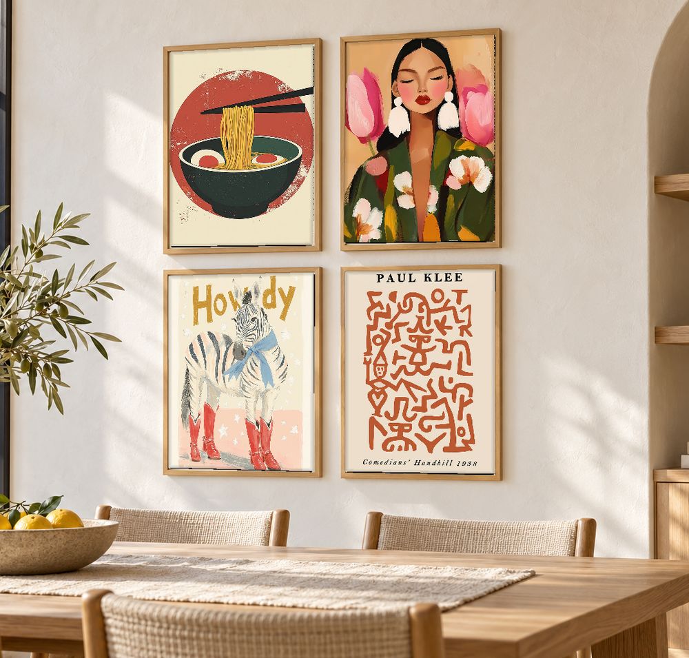Set de 0 cuadros decorativos que combinan