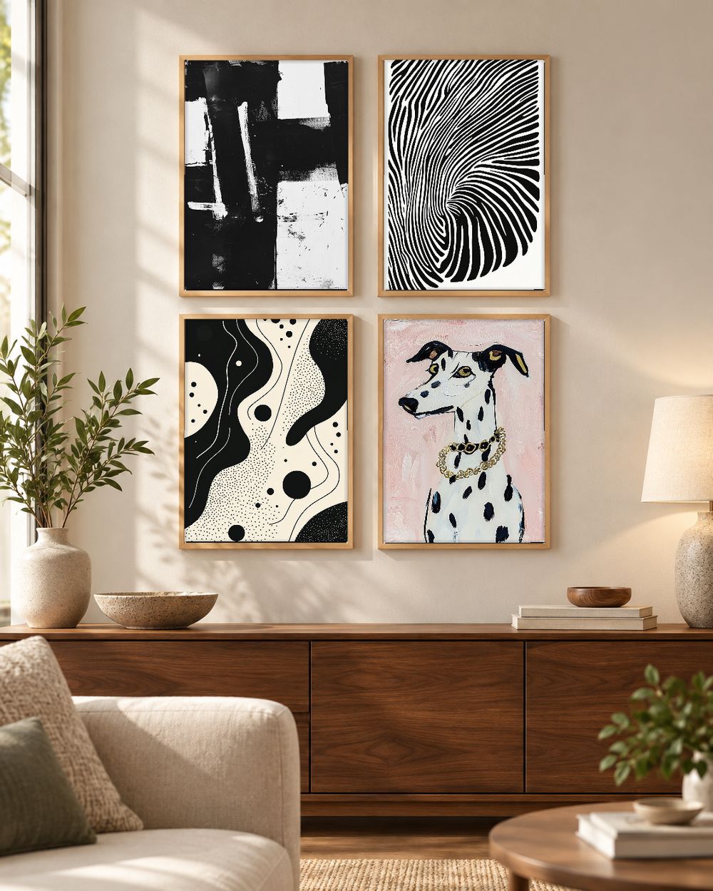 Set de 0 cuadros decorativos que combinan