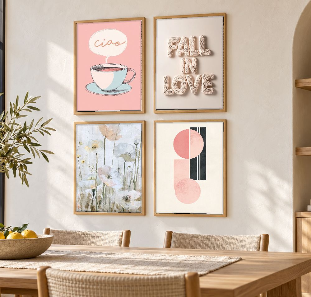 Set de 0 cuadros decorativos que combinan