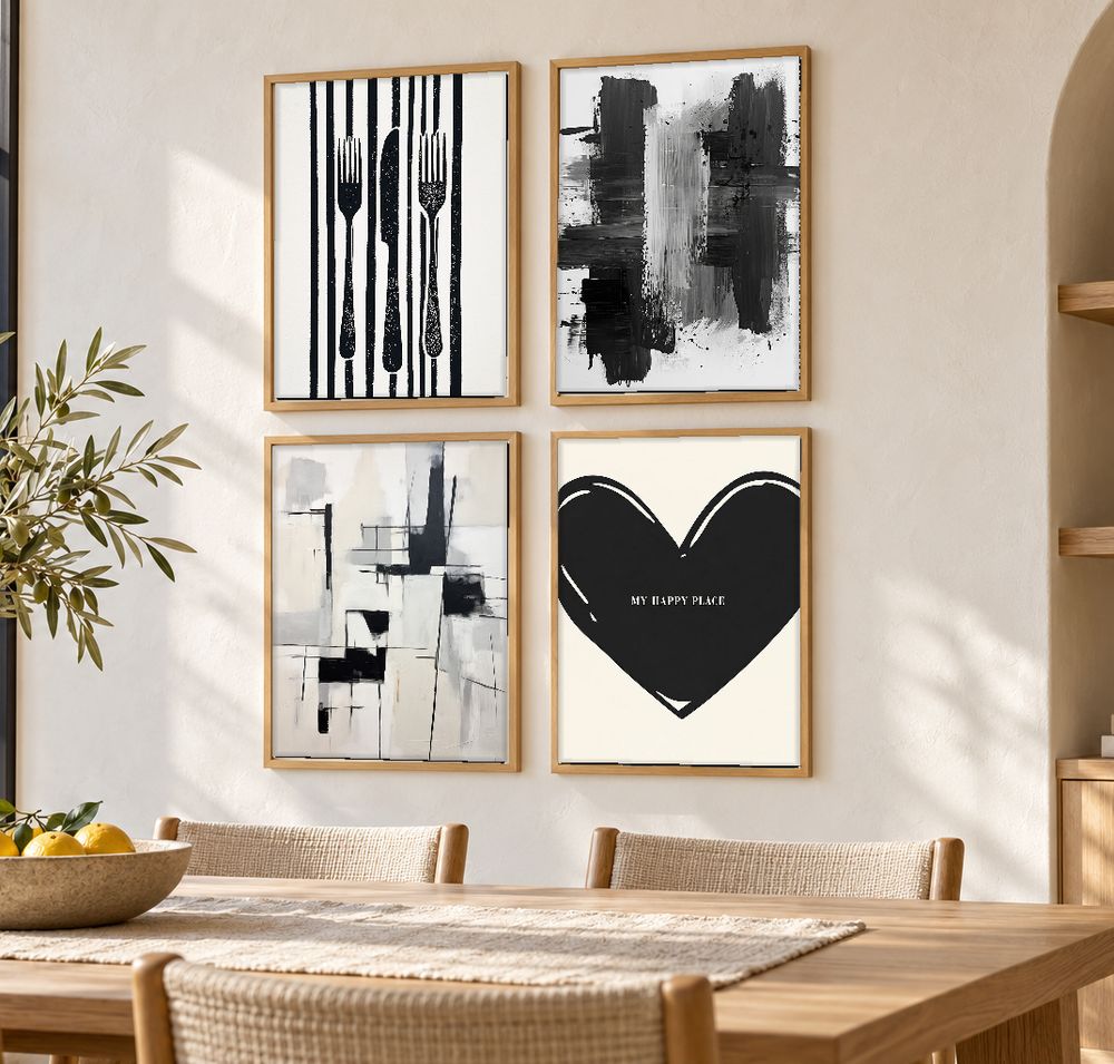 Set de 0 cuadros decorativos que combinan