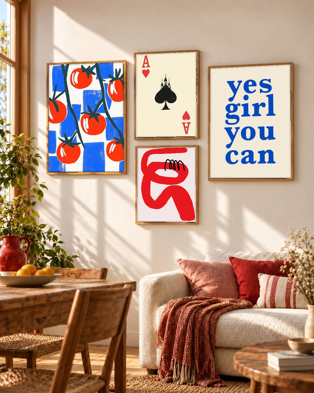 Set de 0 cuadros decorativos que combinan