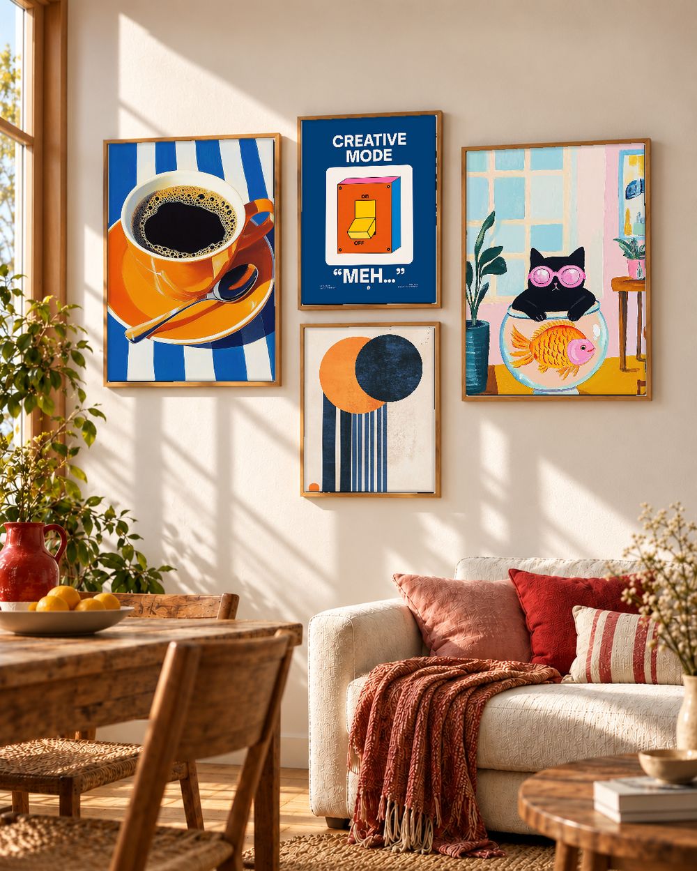 Set de 0 cuadros decorativos que combinan