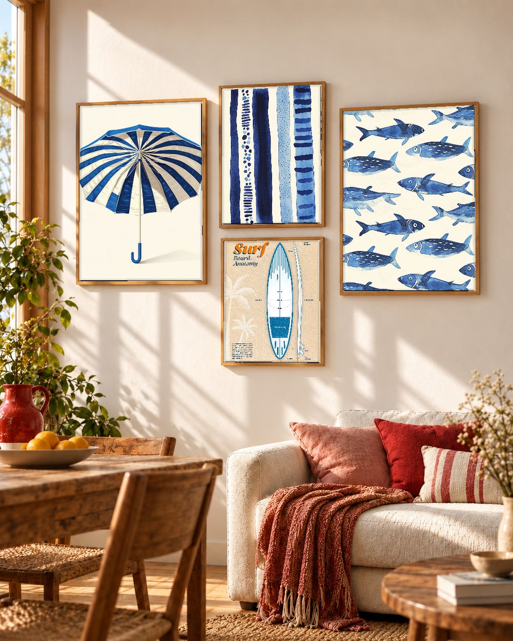 Set de 0 cuadros decorativos que combinan