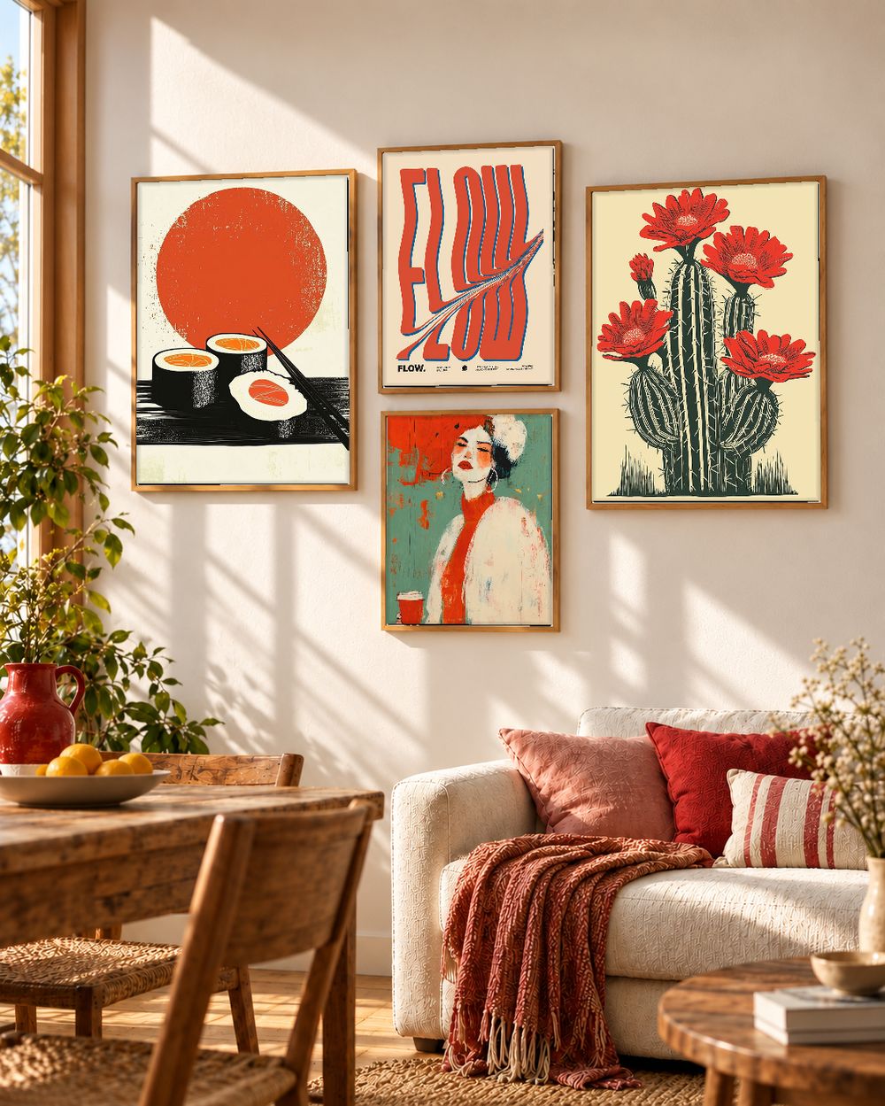Set de 0 cuadros decorativos que combinan
