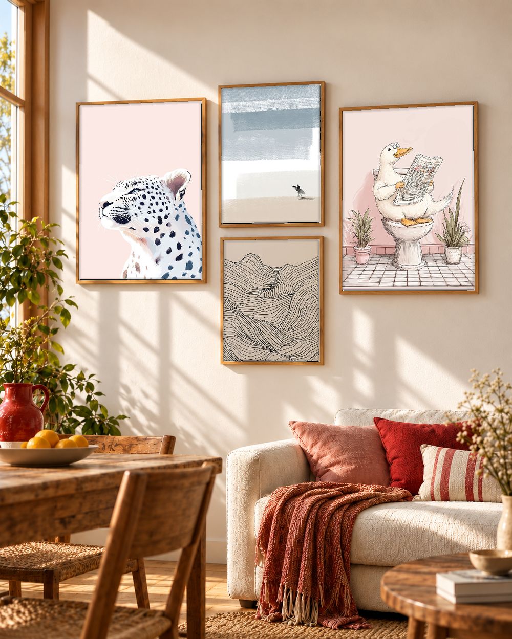 Set de 0 cuadros decorativos que combinan