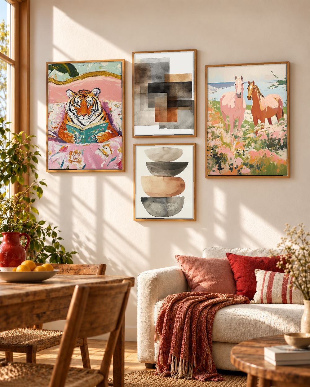 Set de 0 cuadros decorativos que combinan