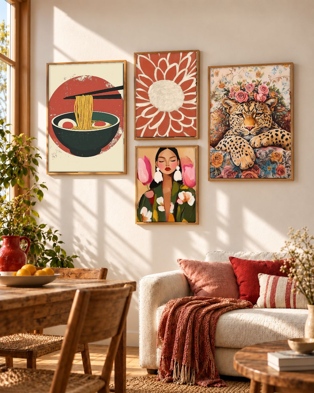 Set de 0 cuadros decorativos que combinan