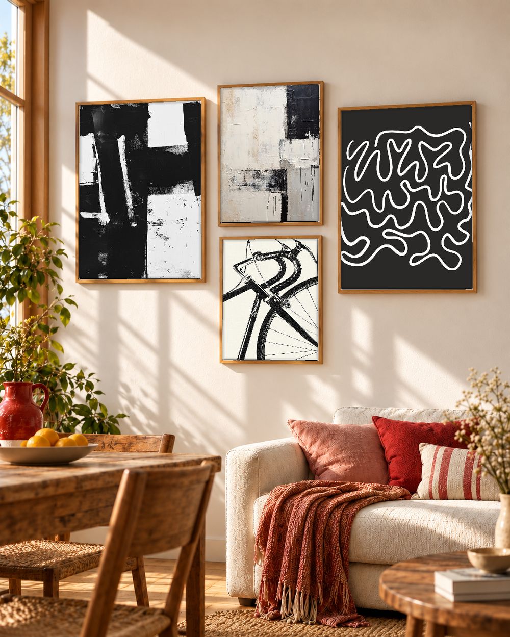 Set de 0 cuadros decorativos que combinan