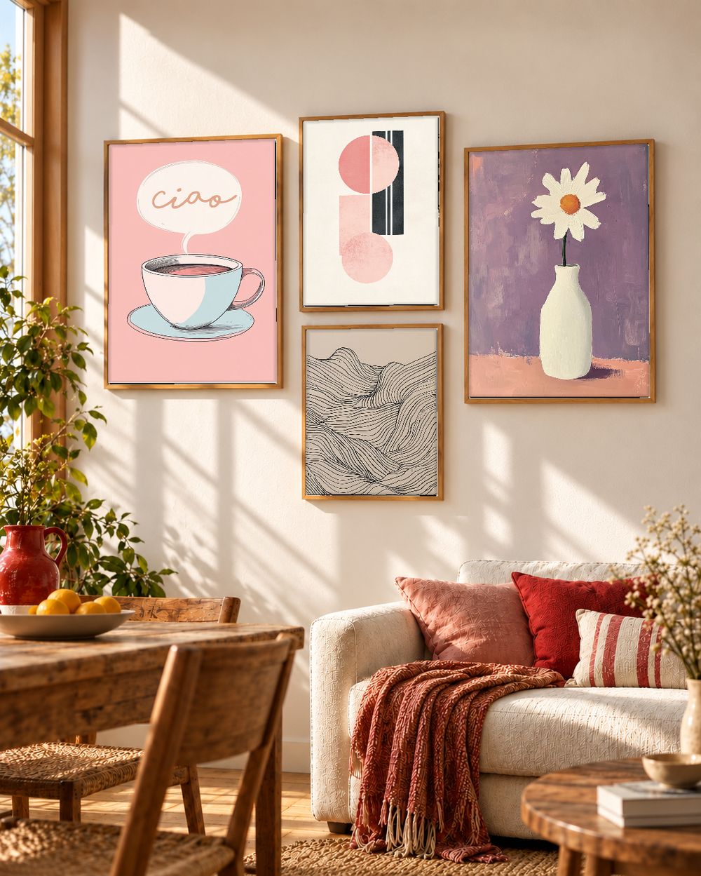 Set de 0 cuadros decorativos que combinan