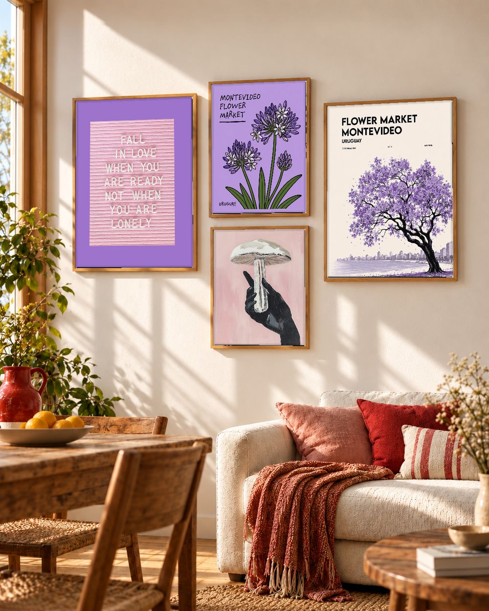 Set de 0 cuadros decorativos que combinan