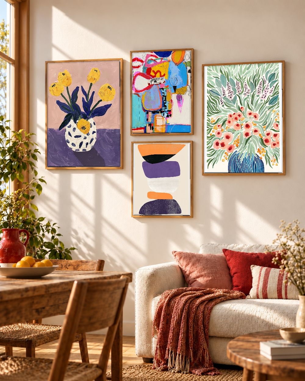 Set de 0 cuadros decorativos que combinan