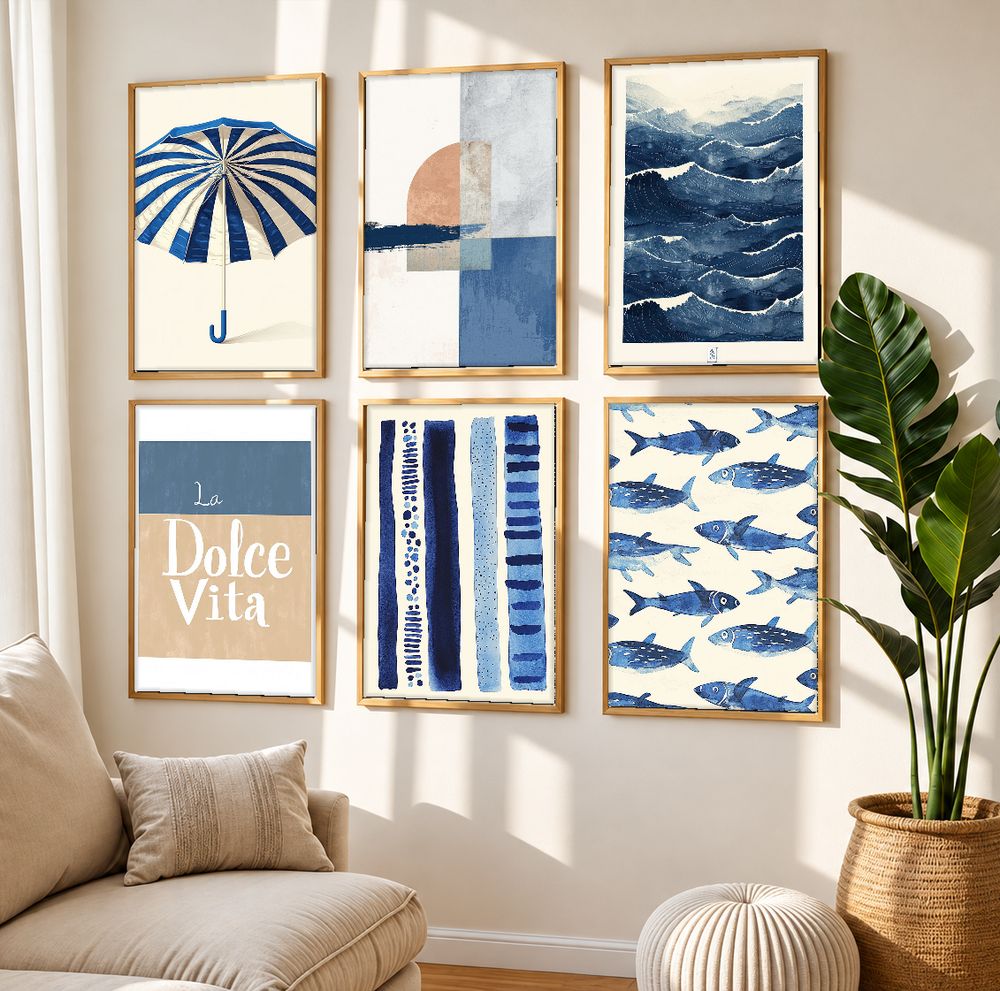 Set de 0 cuadros decorativos que combinan