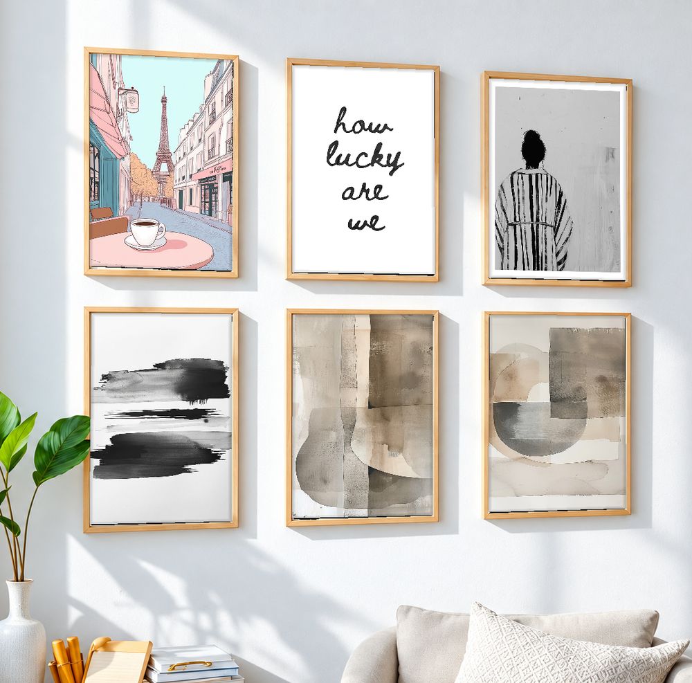 Set de 0 cuadros decorativos que combinan
