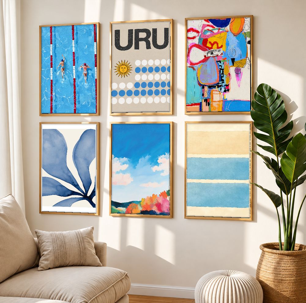 Set de 0 cuadros decorativos que combinan