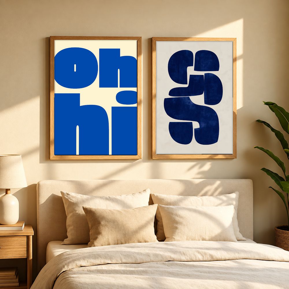 Set de cuadros decorativos que combinan
