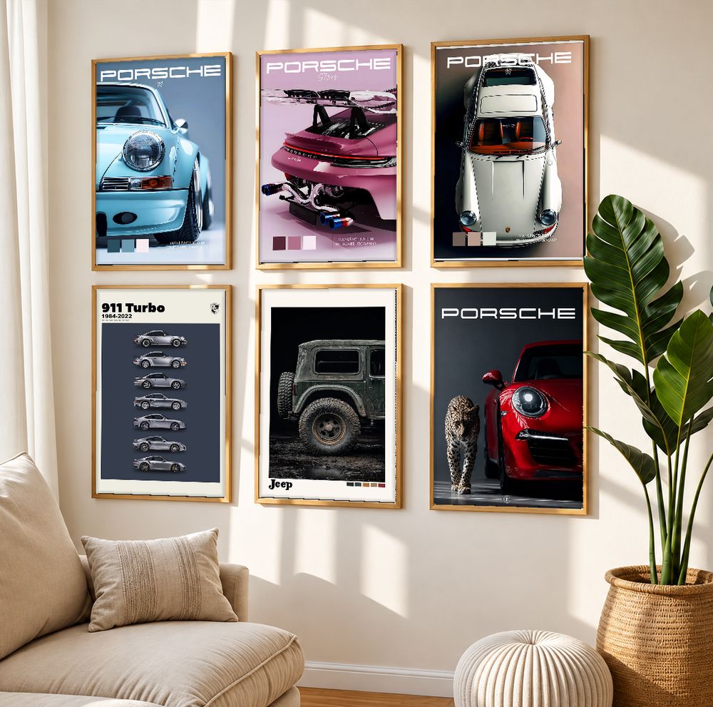 Set de cuadros decorativos que combinan