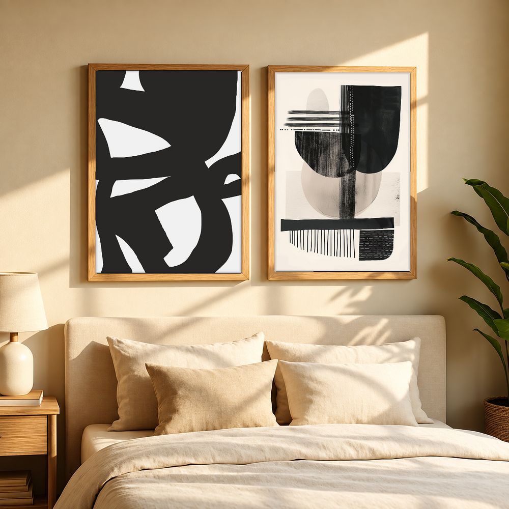 Set de cuadros decorativos que combinan