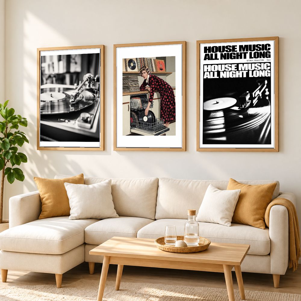 Set de cuadros decorativos que combinan