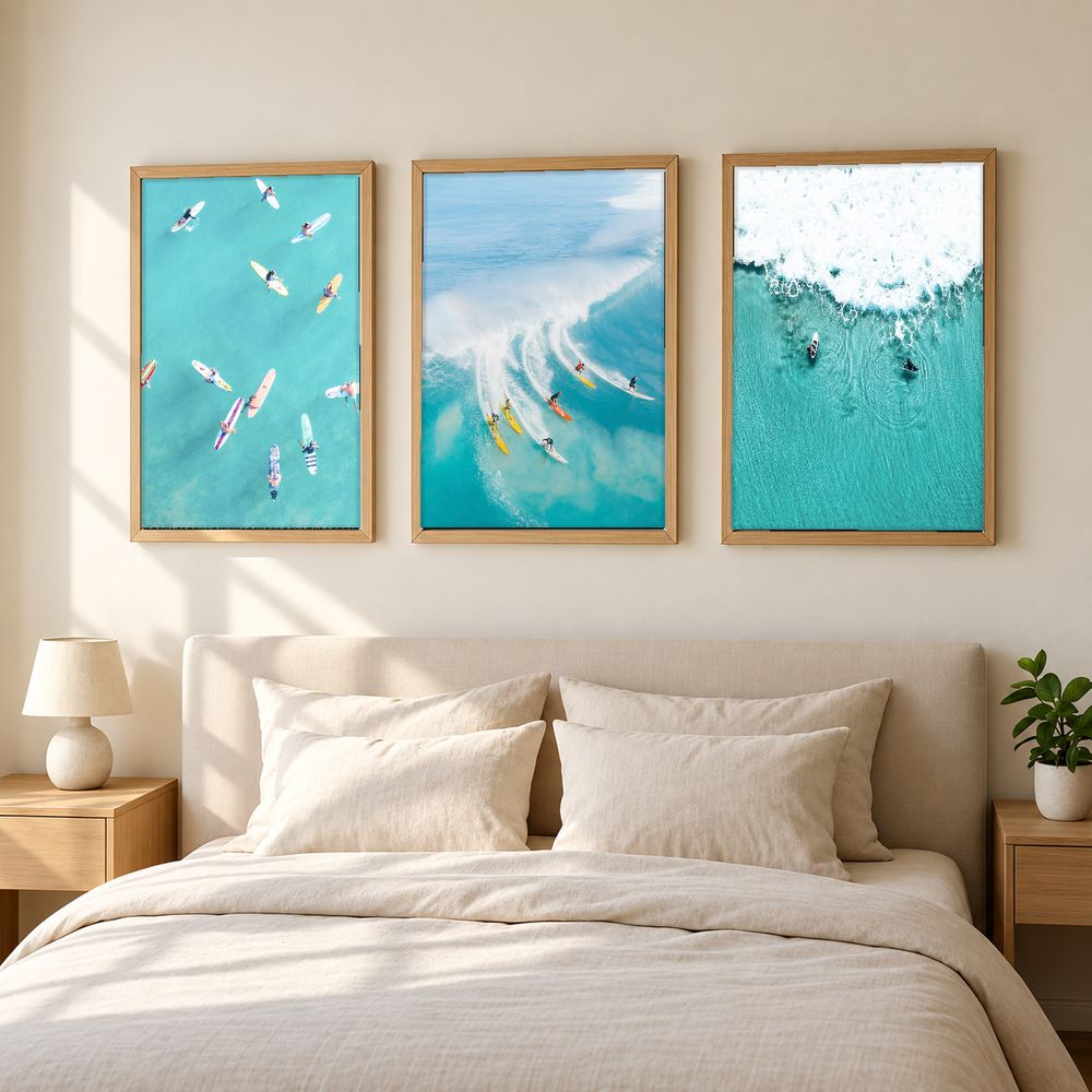 Set de cuadros decorativos que combinan