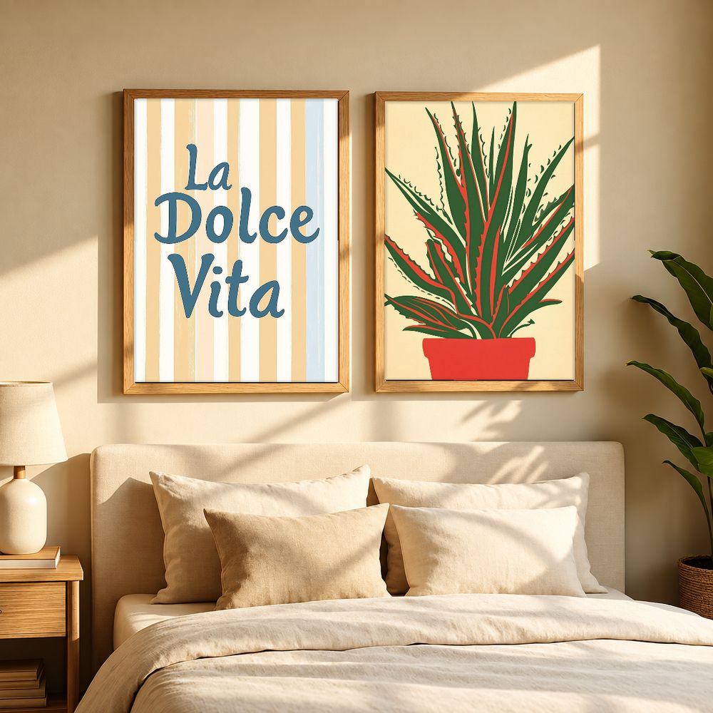 Set de cuadros decorativos que combinan