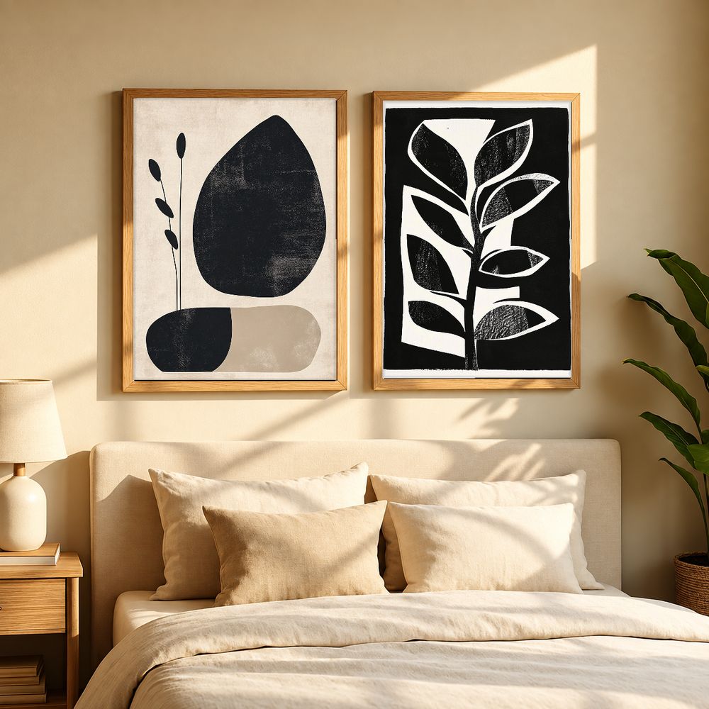 Set de cuadros decorativos que combinan