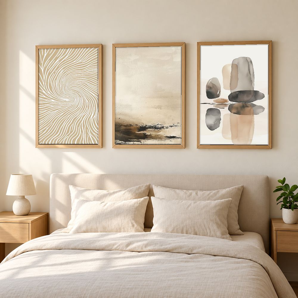 Set de cuadros decorativos que combinan