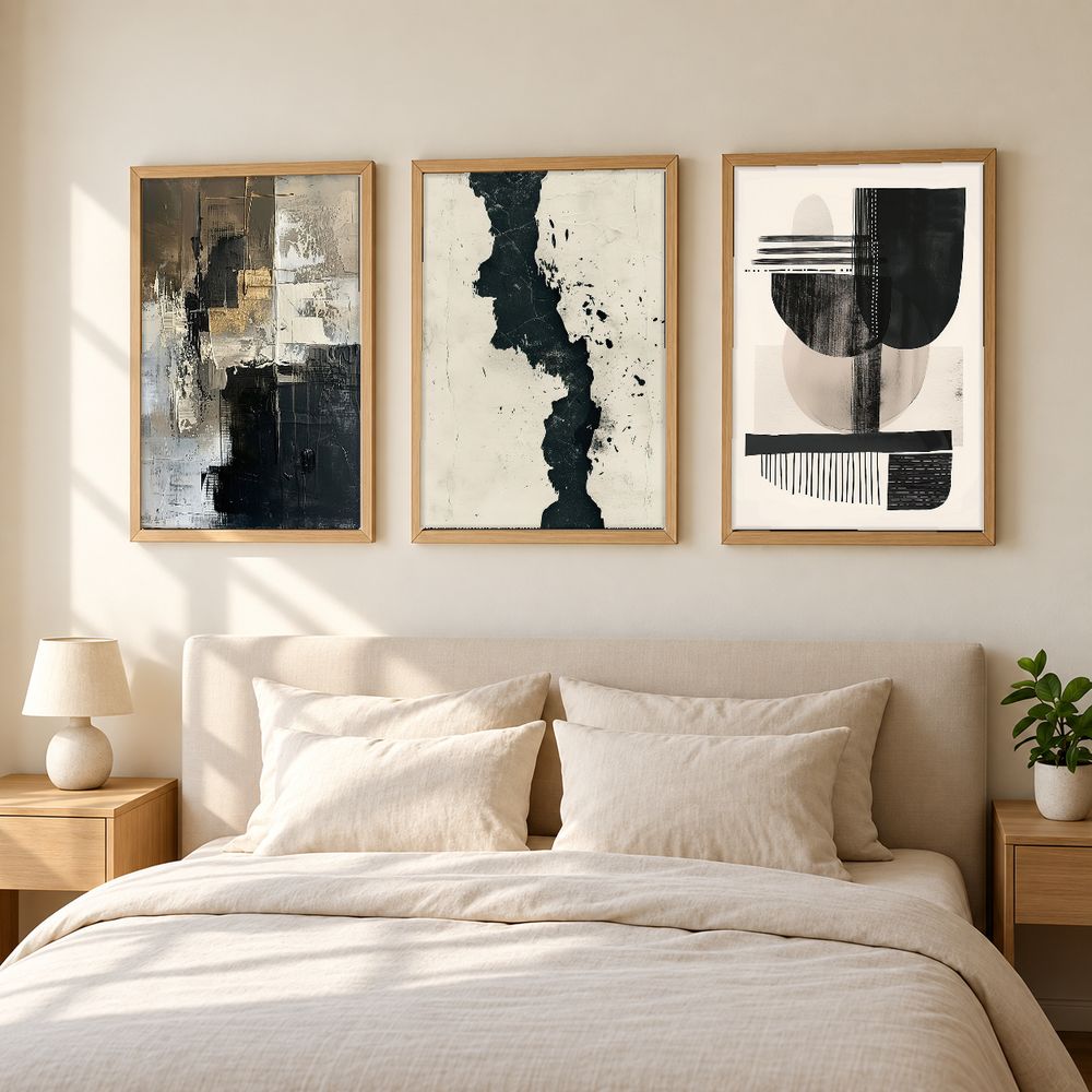 Set de cuadros decorativos que combinan